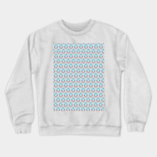 Pattern Geometry Cubic Pastel Crewneck Sweatshirt